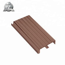 Holz-Ponton-Deckingprofil aus Aluminium